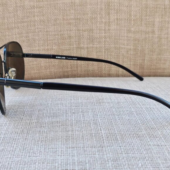 Kirkland Men Sunglasses Polarized Black Metal Frame 60[]15 137 Frame Japan - Picture 11 of 12
